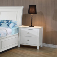 Coaster Furniture 400232 Selena 2-drawer Nightstand Buttermilk